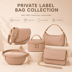 OEM ODM Embossed Vegan Leather Bag Collection