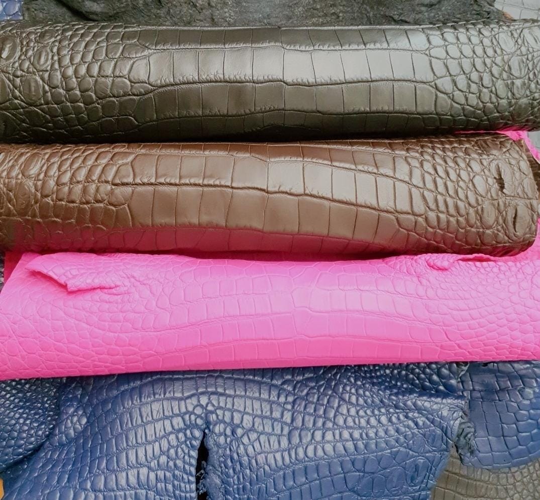Genuine Crocodile Leather Material Details