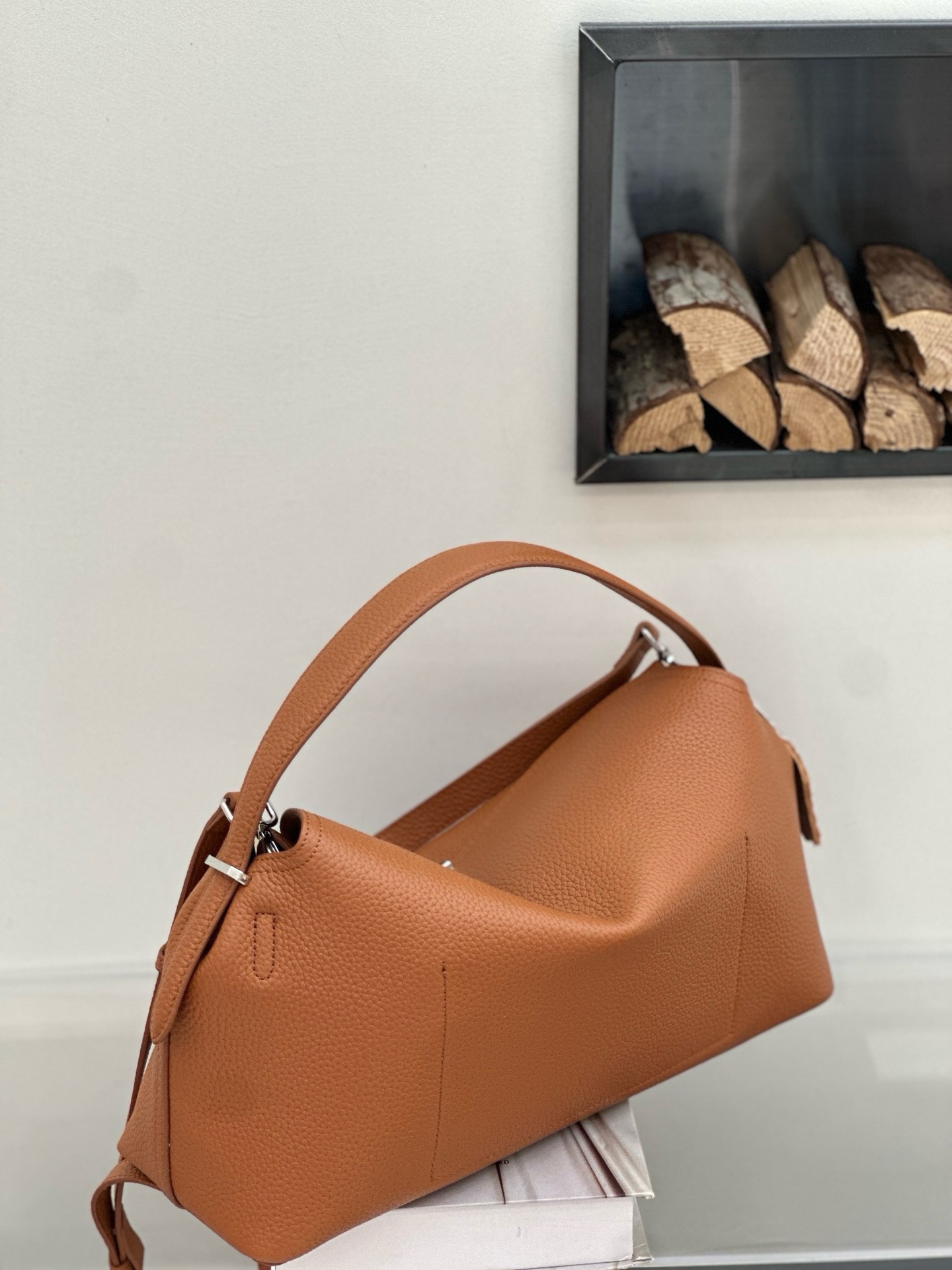 Wholesale Factory Price High Quality Genuine Leather Women's Luxury Designer Togo Handbag Custom Private Label Expandable