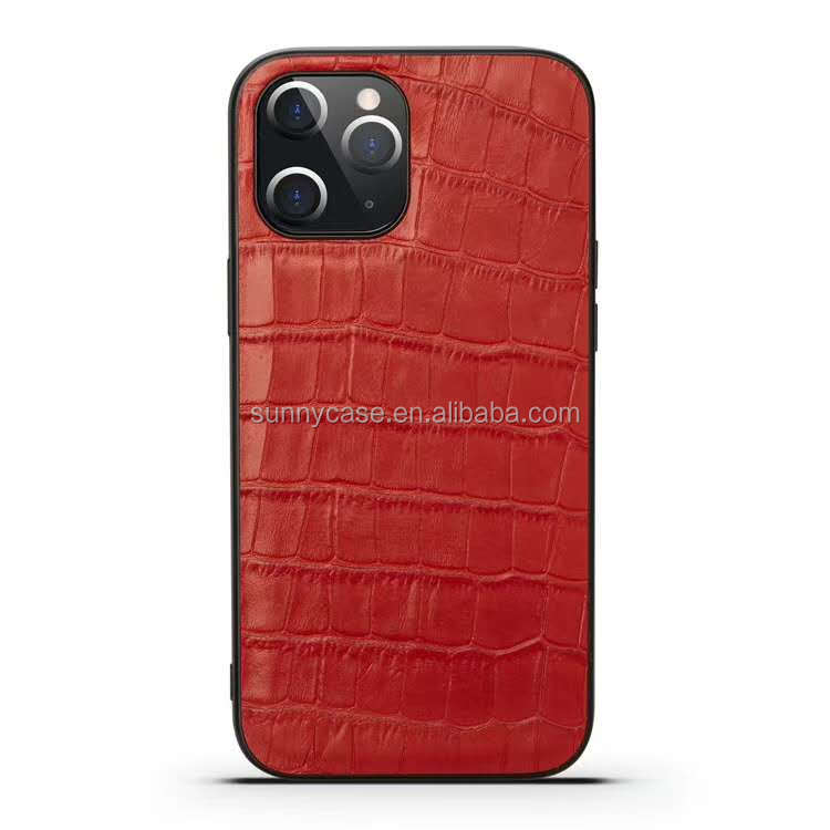 alligator pattern Leather cover