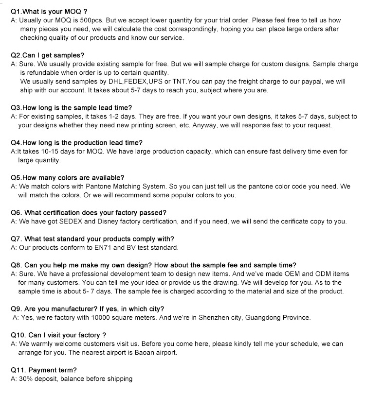 FAQ Infographic