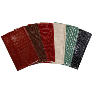 Custom PU Leather Thread Sewing Bound Embossed Traveler Notebook Refillable Journal