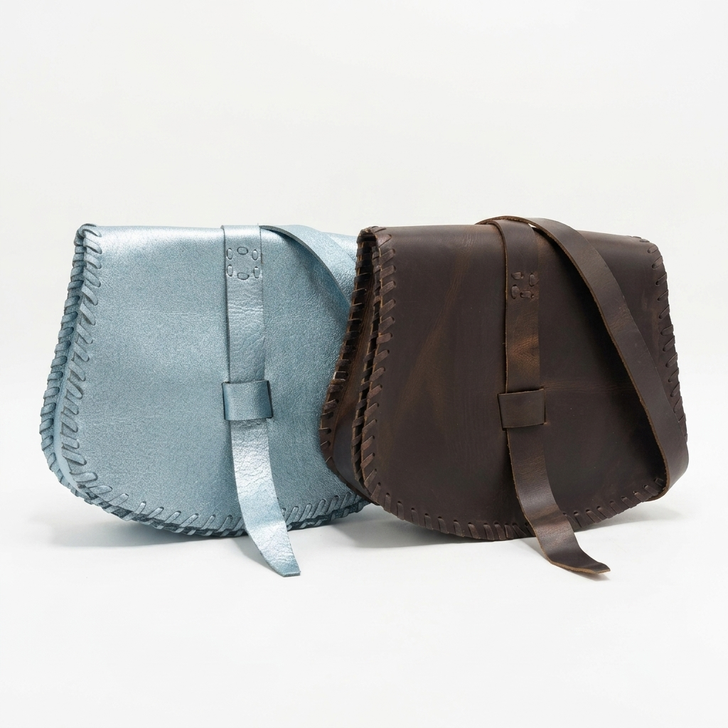 Leather bag view