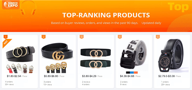 Fashion Belts Showcase