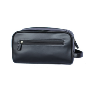 Personalized Dopp Kit Wash Bag Set Leather Mens Travel Bags