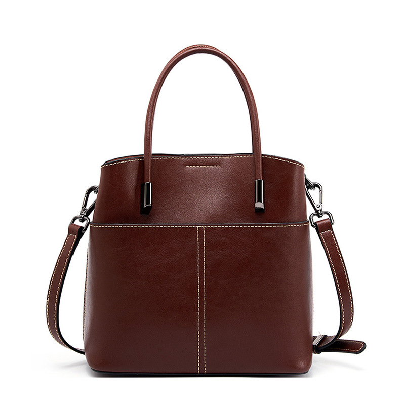 2026 New Fashion Trend Elegant New Fashion Women's Genuine Leather Handbag Ladies Wholesale Large Wallet Shoulder Crossbody Bag