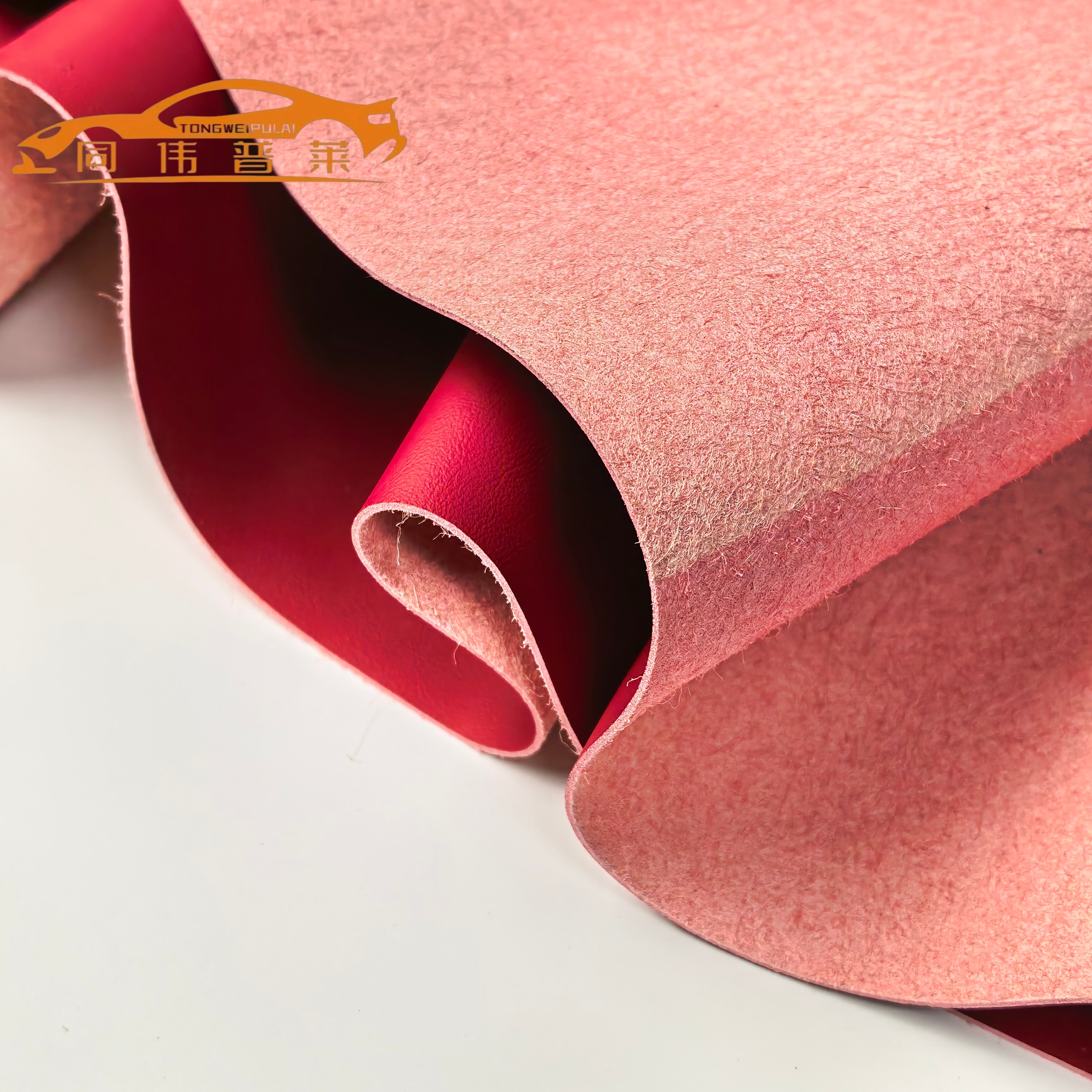 55'' Width Nappa Leather Microfiber PU Car Upholstery Napa Leather for Car Seat Sofa Chair Furniture Home Textile Stretch