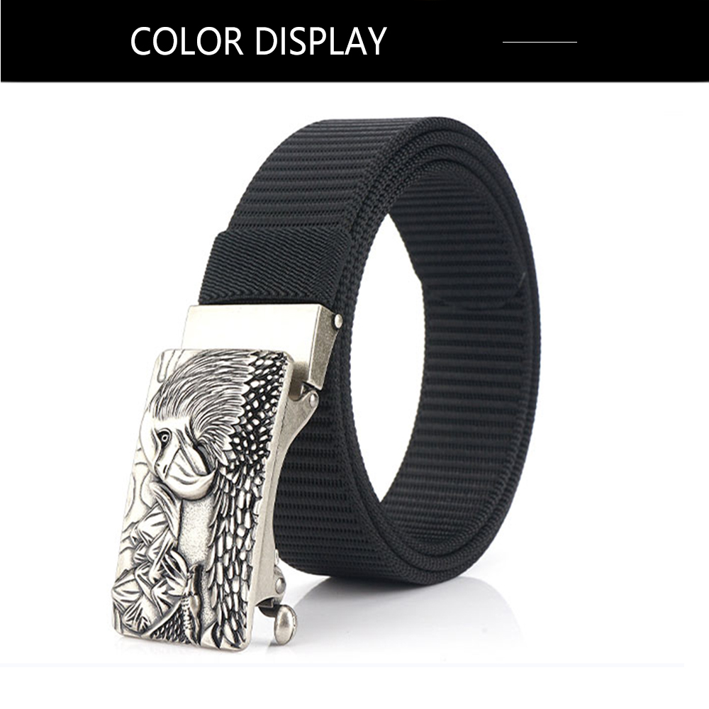 Casual Automatic Buckle Belt Detail 4