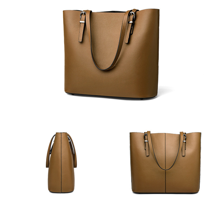 Wholesale Luxury Leather Handbags New Design Organizer Handbags for Ladies