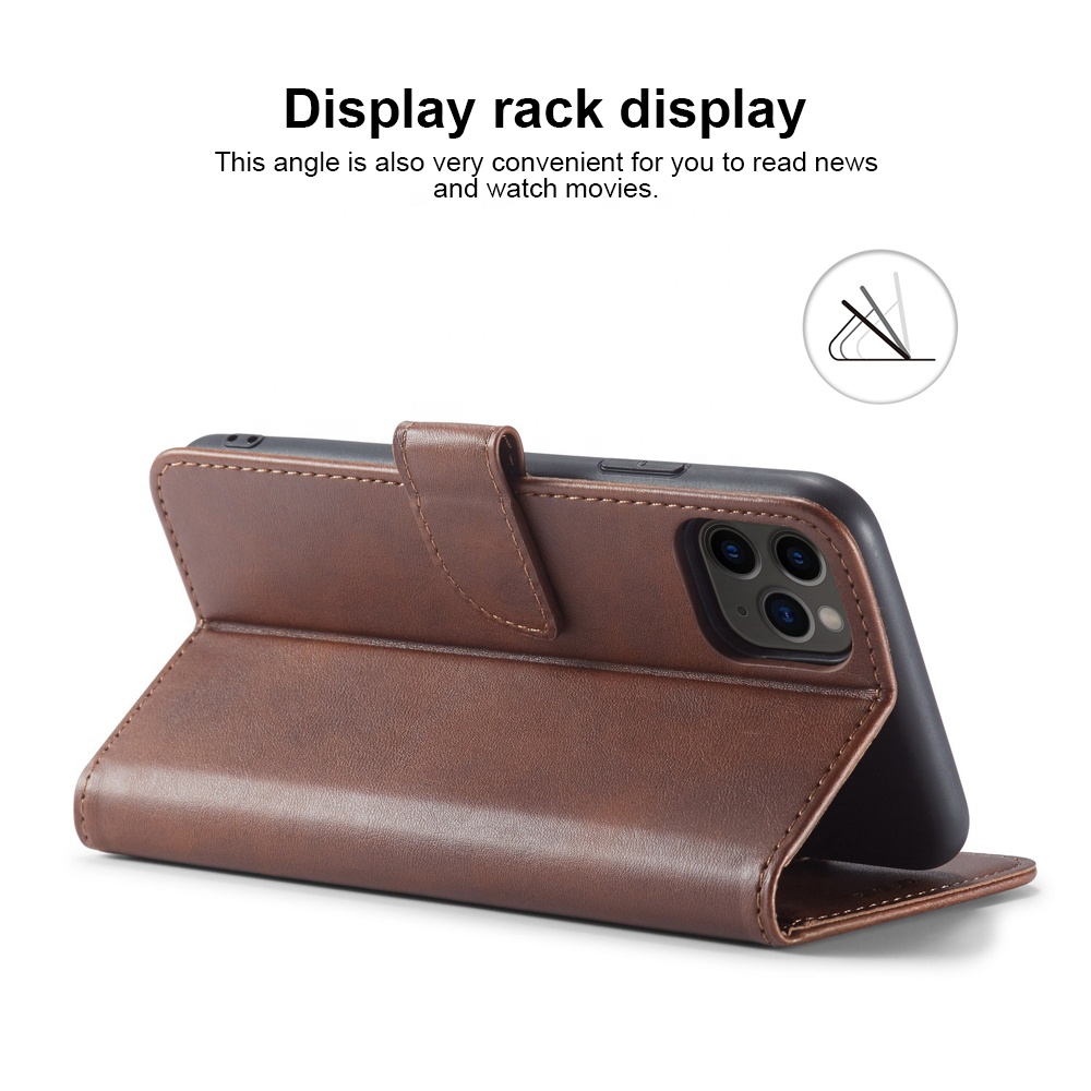 Hot Sell Phone Accessories Flip Leather case for apple iphone 13 Mobile Phone Wallet case with Card Slot
