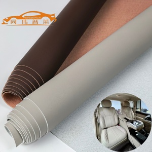 55 Inch Width Nappa Leather Microfiber PU Car Upholstery Napa Leather for Car Seat Sofa Chair Furniture Home Textile Stretch