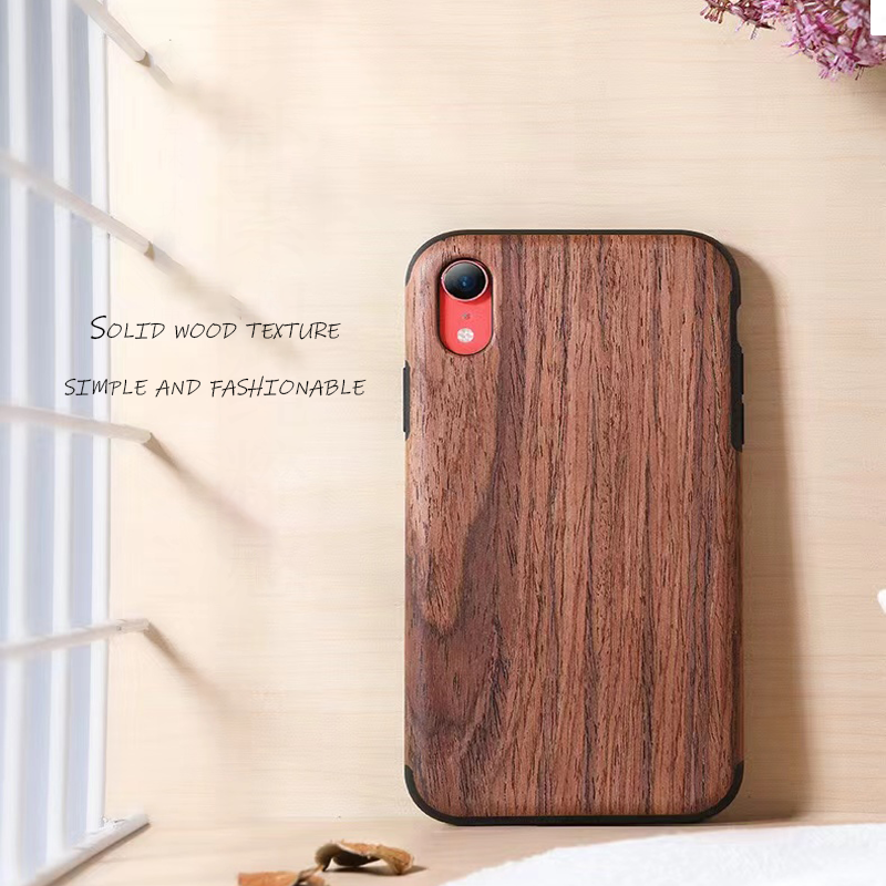 Wooden Phone Case Angle View