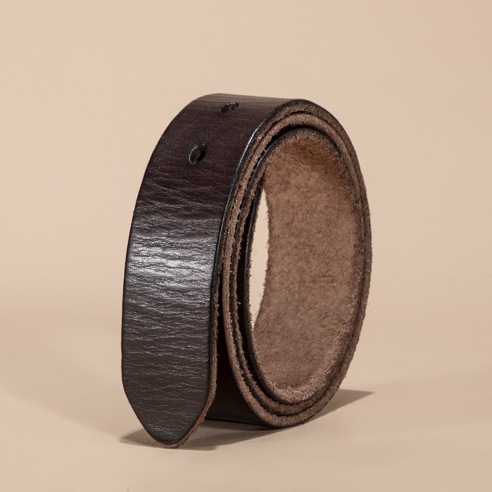 Genuine Leather Belt Wholesale Luxury Top Sell Fashion Business With Custom Alloy Pin Buckle logo