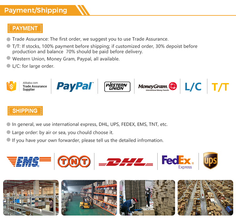 Payment & Shipping