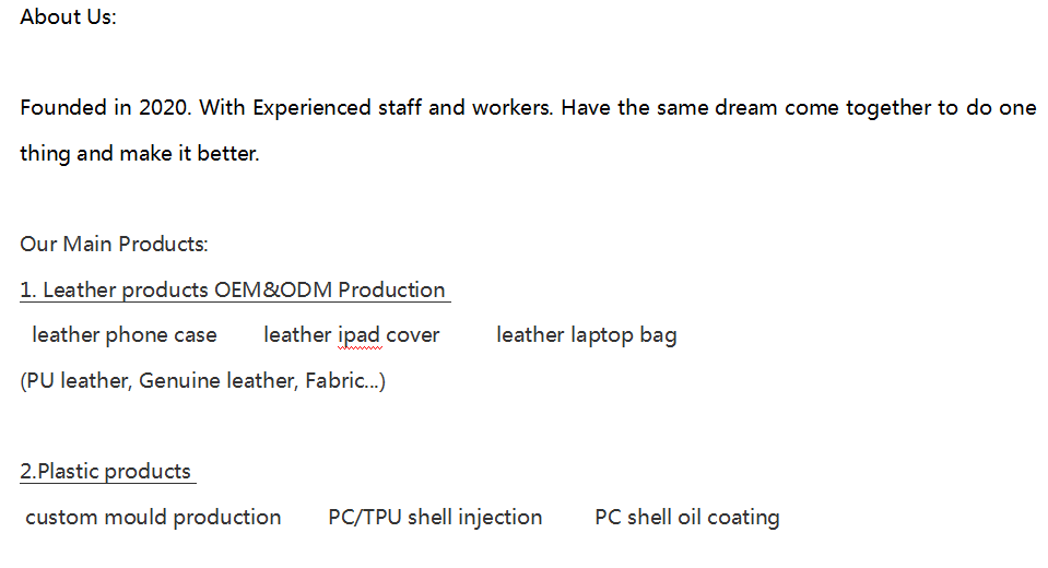 Company Profile