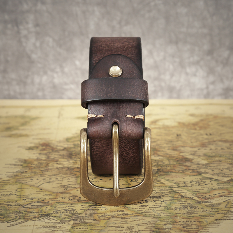 Mens Designer Men's Genuine Leather Casual Custom Unisex Cowhide Belt Leather Belts for Men Genuine