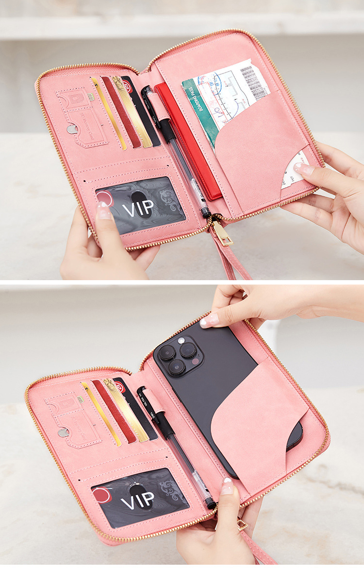 Leather Passport Wallet