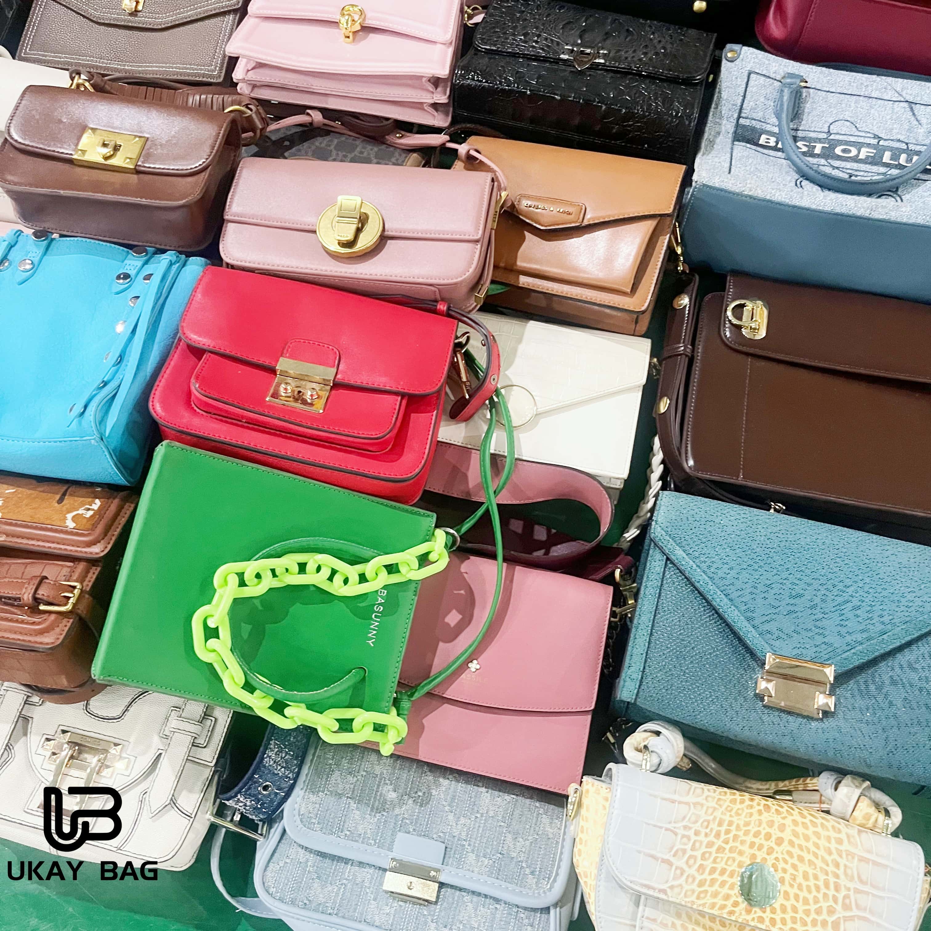 A05 Designer Genuine Leather Handbags for Women Used Wholesale Mixed Second Hand Branded Bags