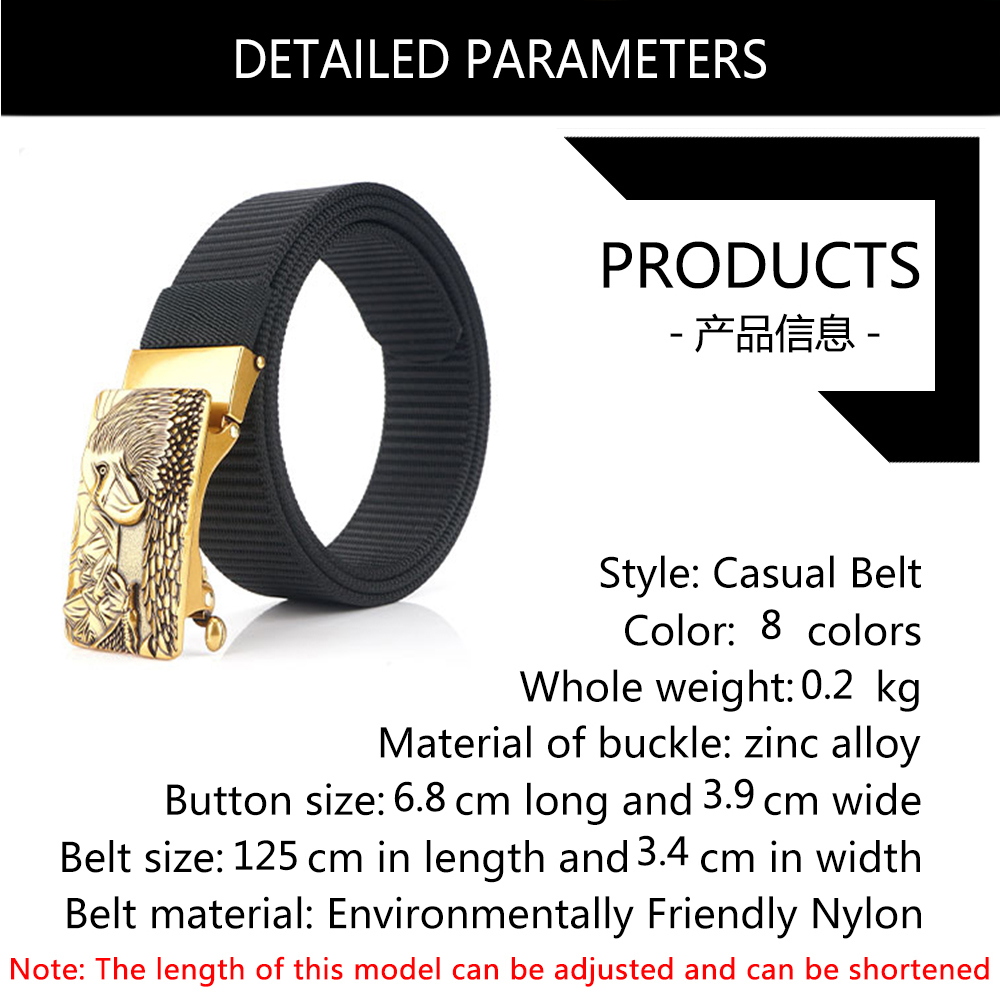 Casual Automatic Buckle Belt Detail 3