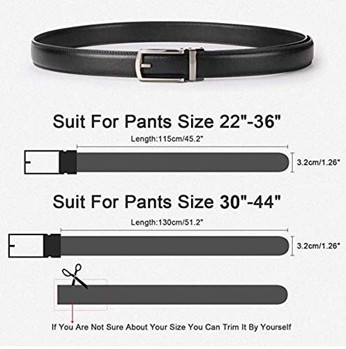 Designer Ratchet Belt No Hole Custom logo Fit Automatic Buckle Belt Men Genuine Leather Belt