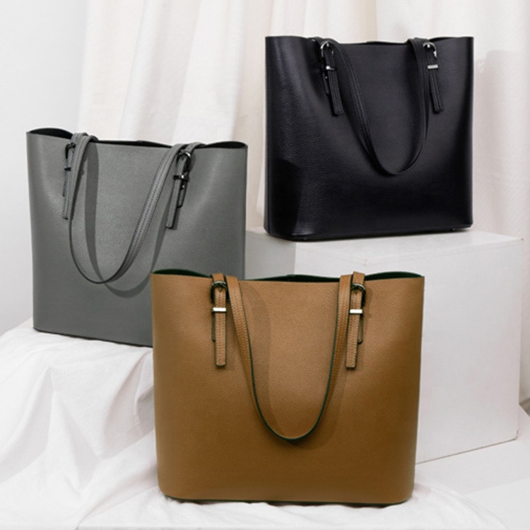 Wholesale Luxury Leather Handbags New Design Organizer Handbags for Ladies