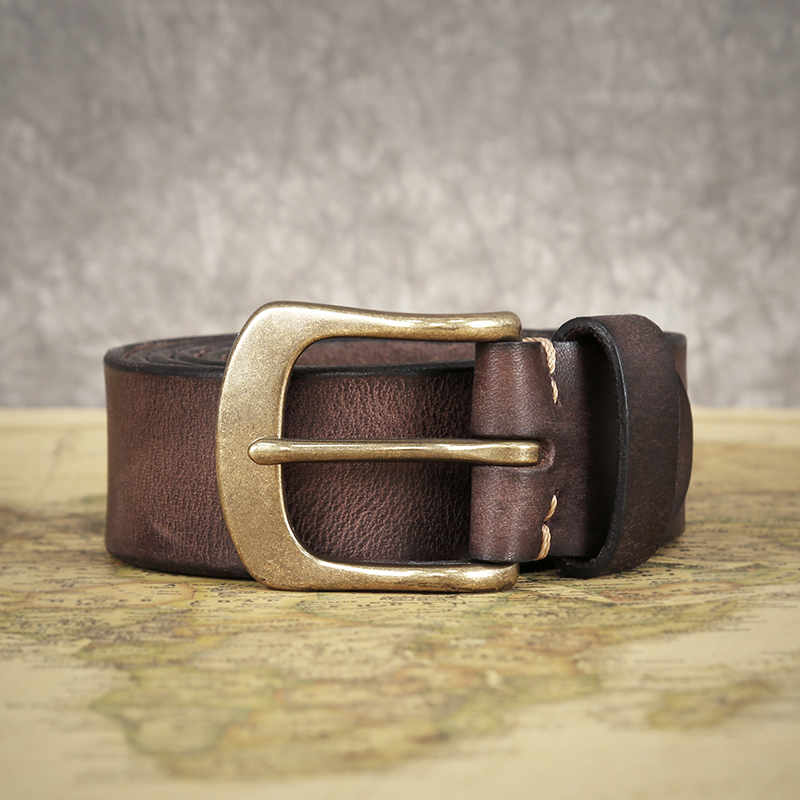 Mens Designer Men's Genuine Leather Casual Custom Unisex Cowhide Belt Leather Belts for Men Genuine